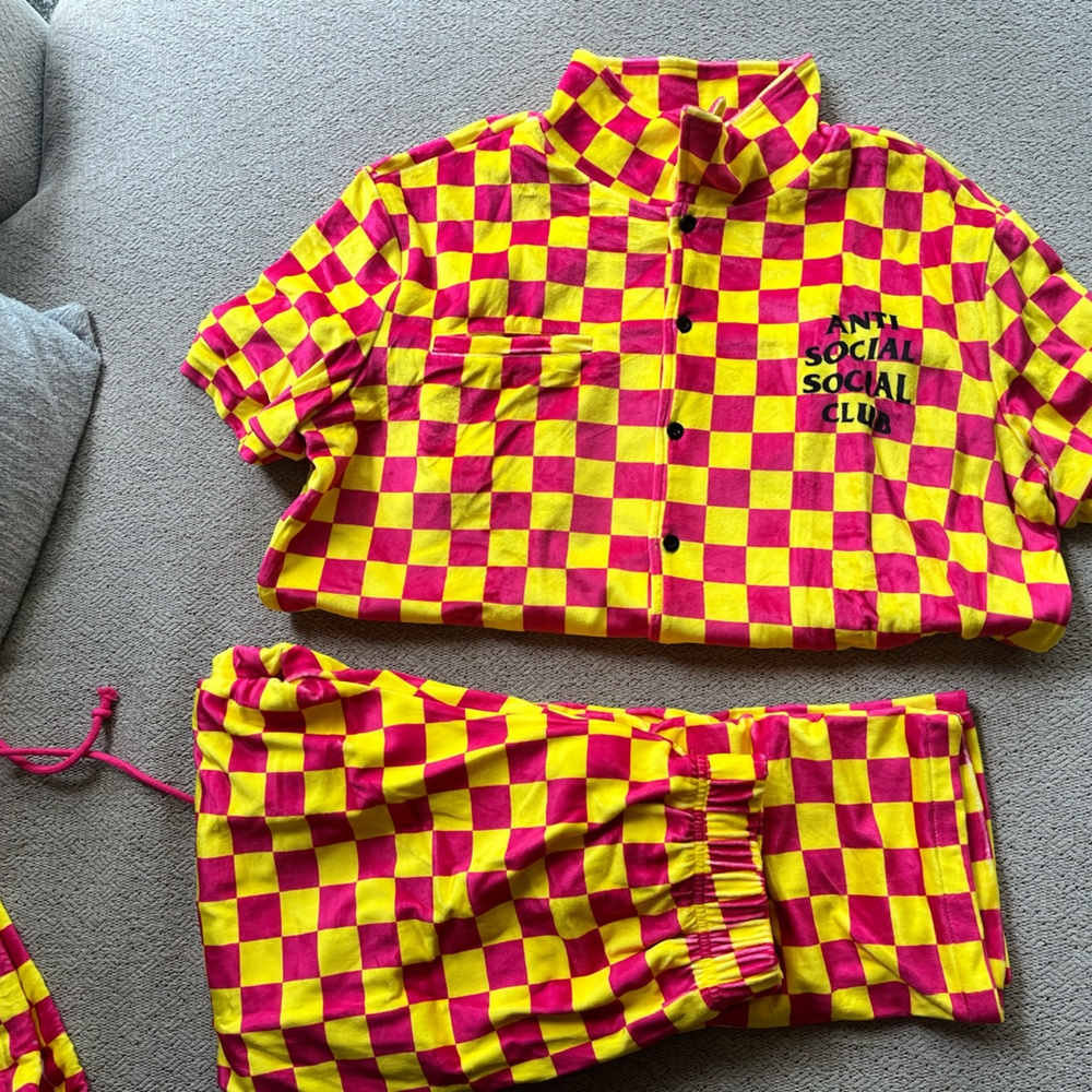 Anti Social Social Club Pajama Set.